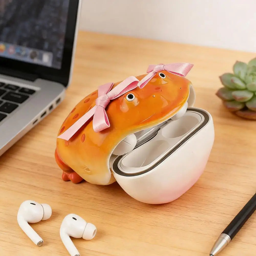Bow Frog Earbud Case for AirPods