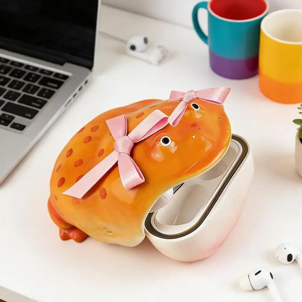 Bow Frog Earbud Case for AirPods