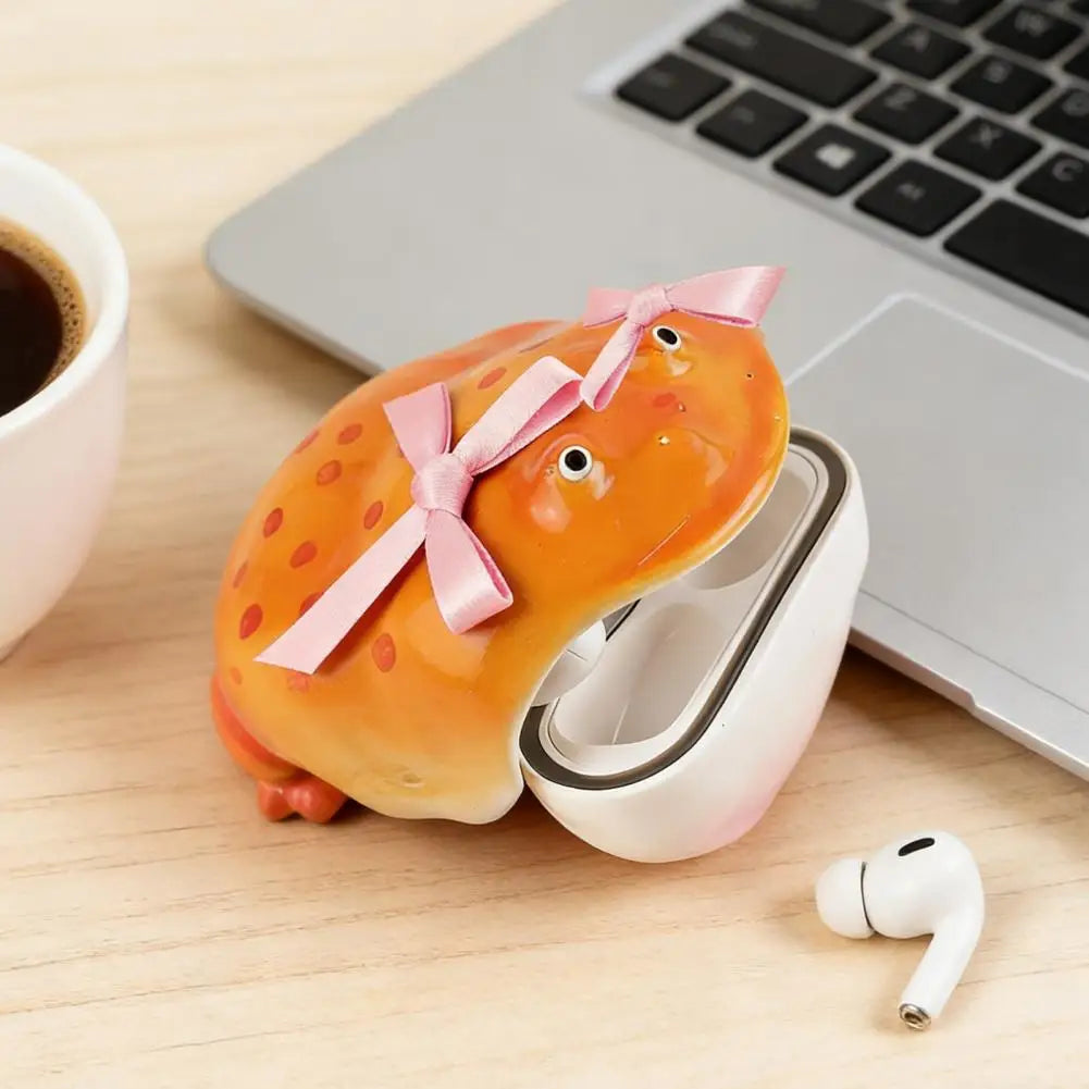 Bow Frog Earbud Case for AirPods