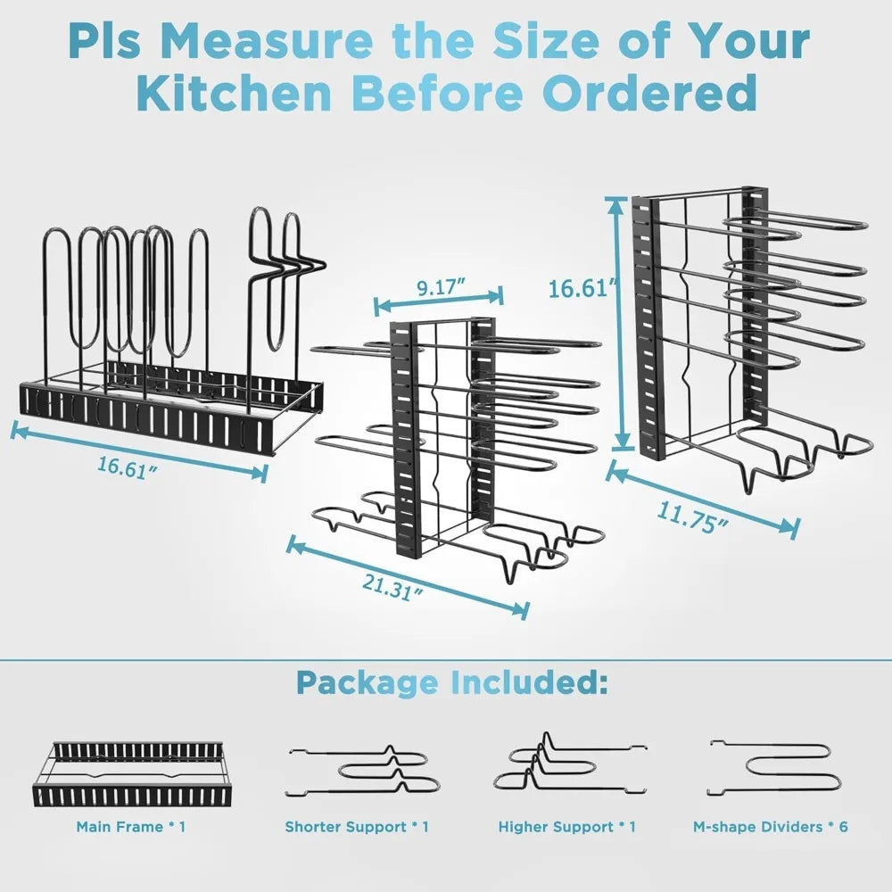 Pots and Pans Organizer